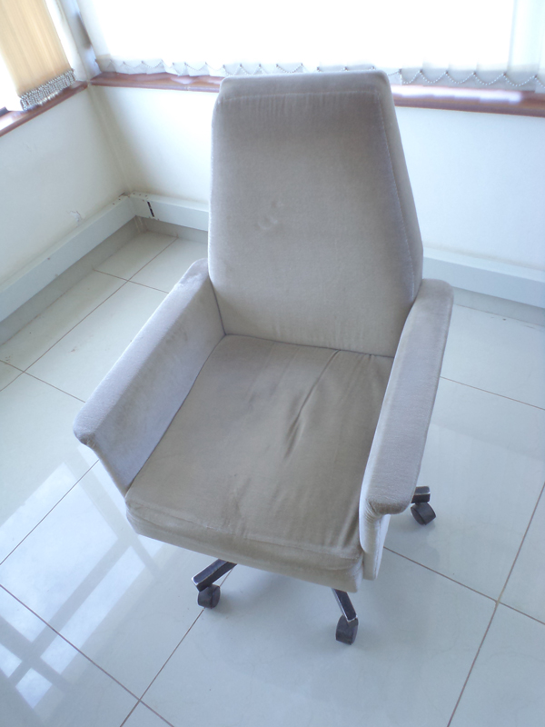 White/Grey upholstered chairs