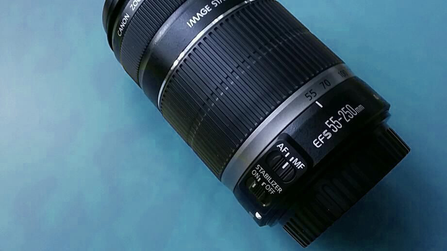 Canon 55-250 lens, as new