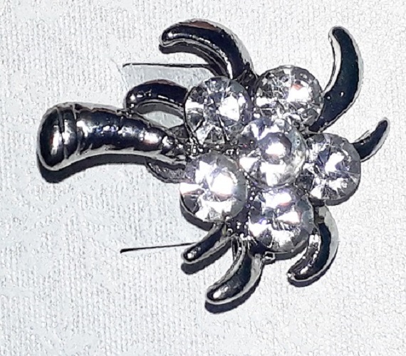Silver brooches offer a timeless elegance