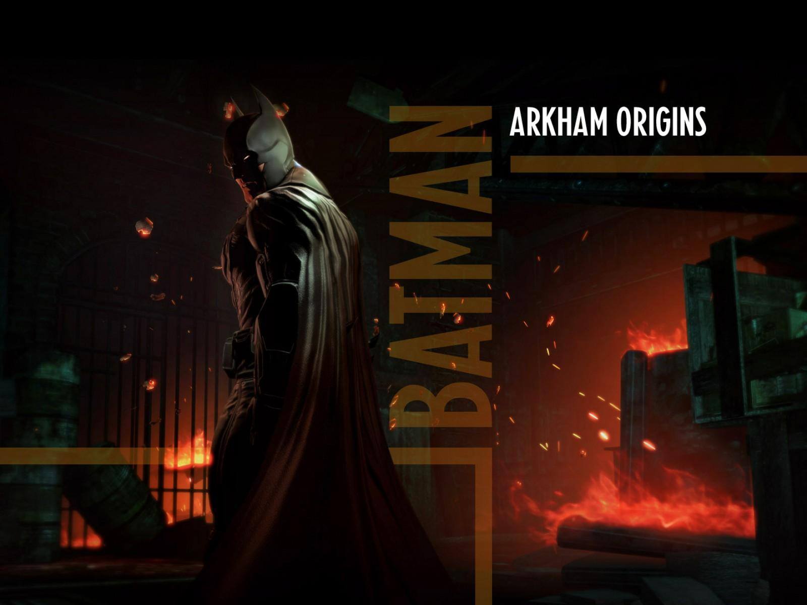Batman Arkham Origins Computer Game.