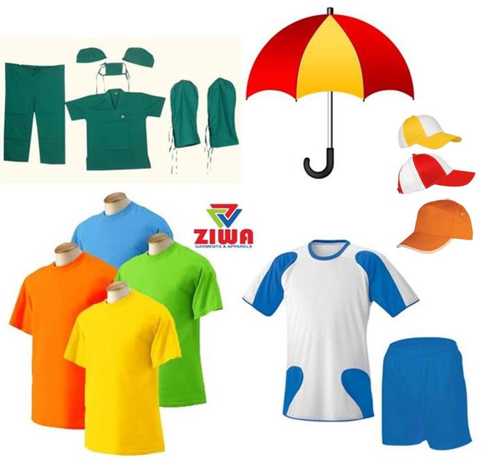 Uniforms, T Shirts, Polo Shirts, Caps, Overalls