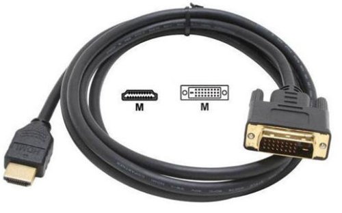 DVI to HDMI Cable Male-Male.