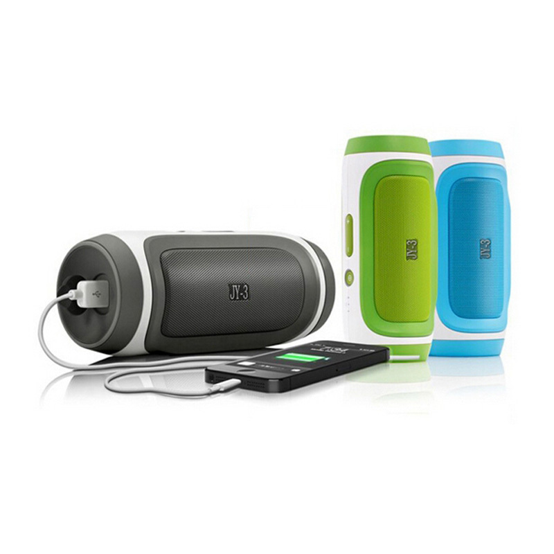 JY-3 MiNi Hi-Fi Bluetooth Speaker with MicroSD, USB, AUX and FM Radio