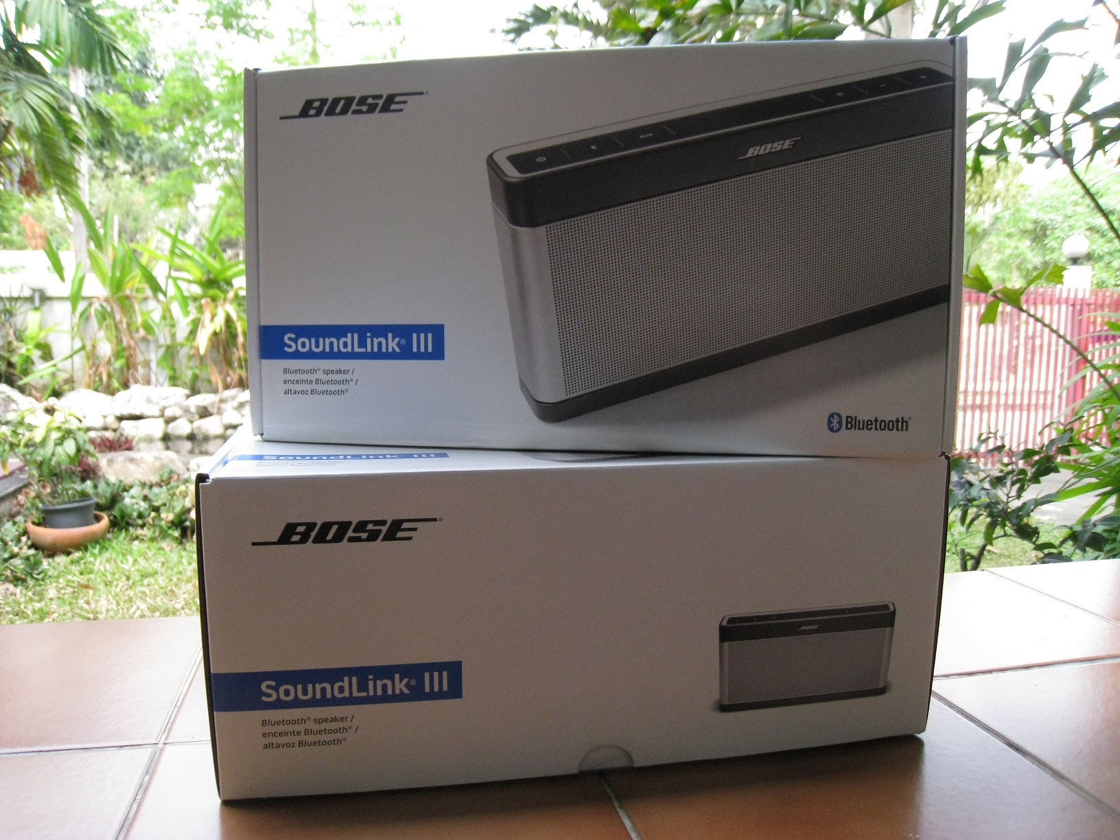 BOSE Soundlink 3 Bluetooth Speaker