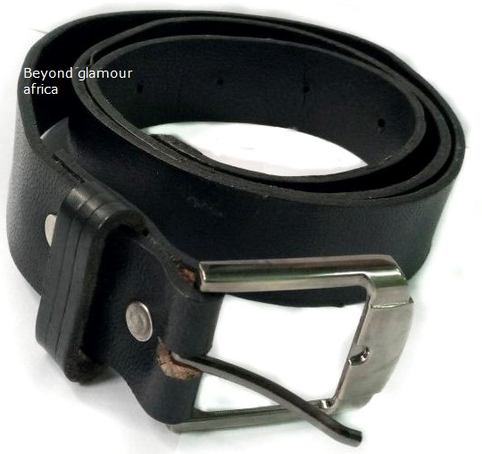 black official leather belt is the epitome of timeless elegance