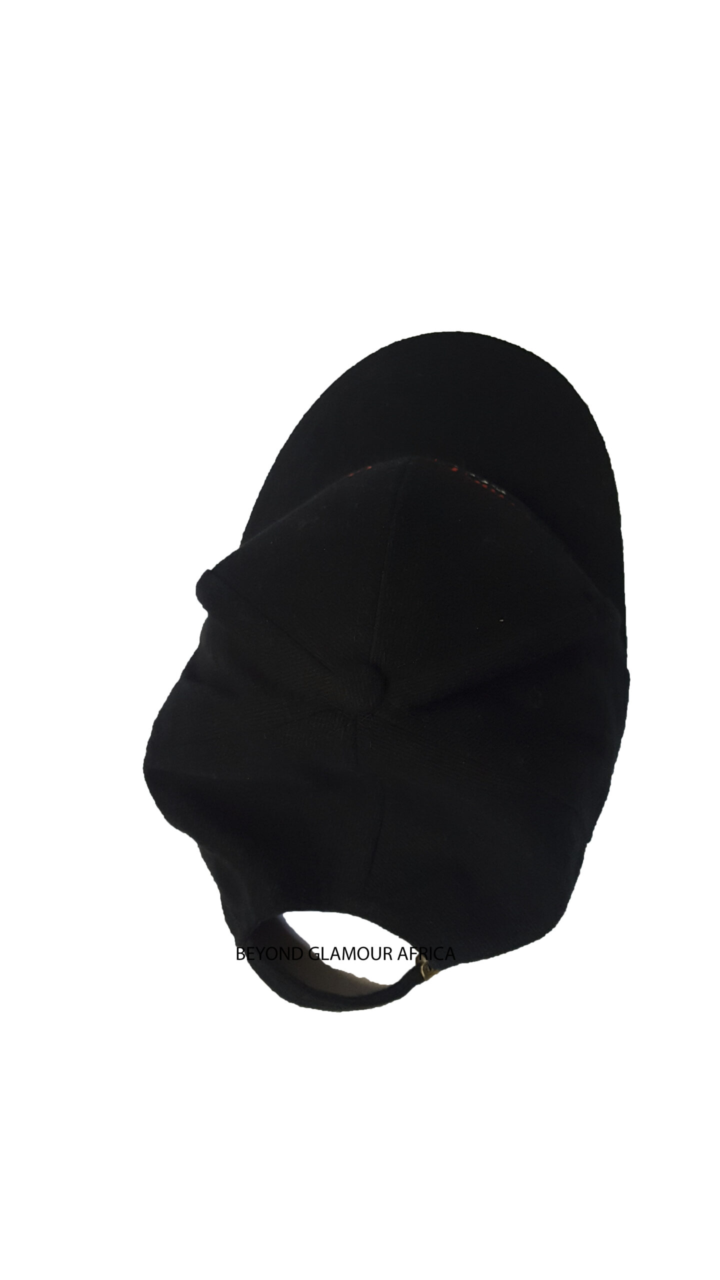Step into effortless style and casual sophistication with this classic black baseball cap for men