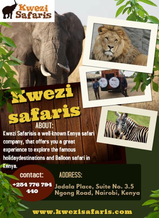 Best Holiday Destination in Kenya for Unique Balloon Safari and Tours