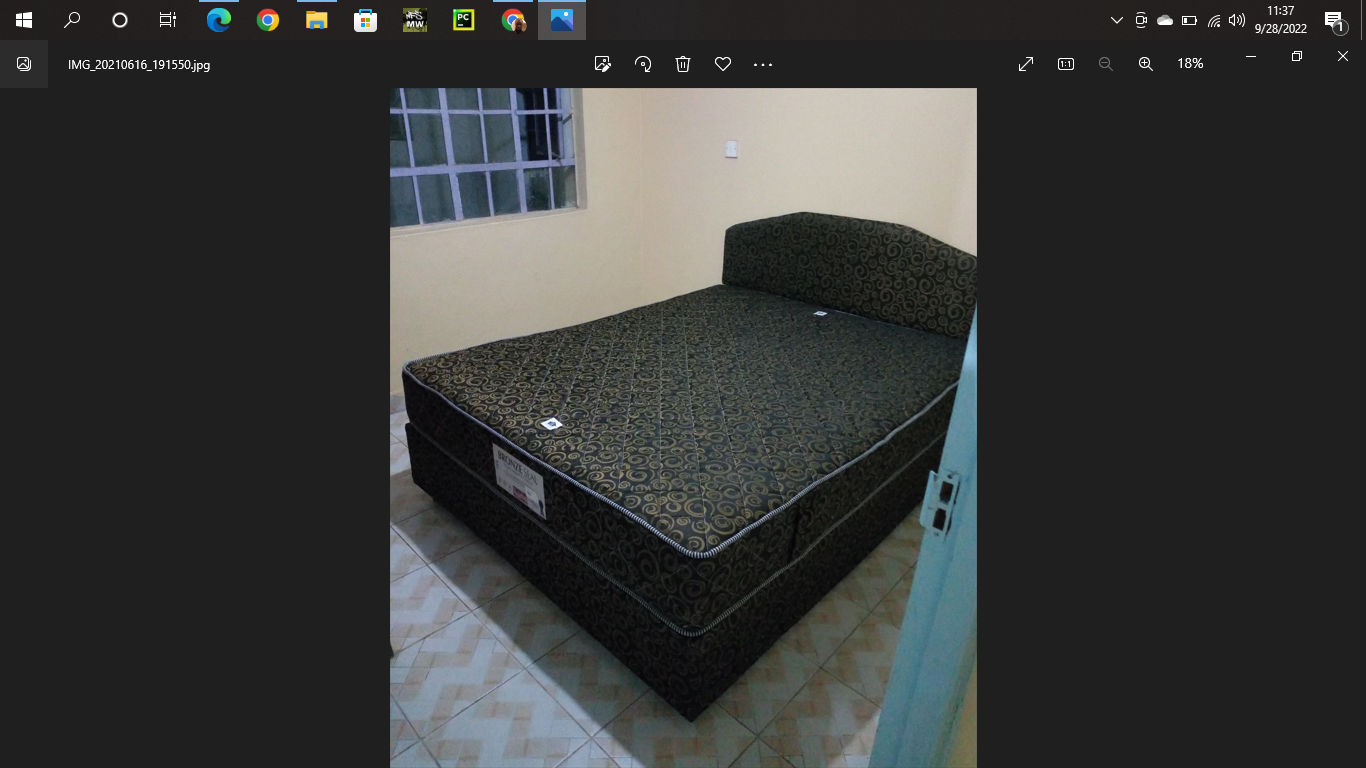 5by6 Bed and Mattress