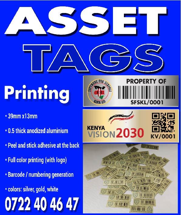 Acetone Activated (Asset Tags)