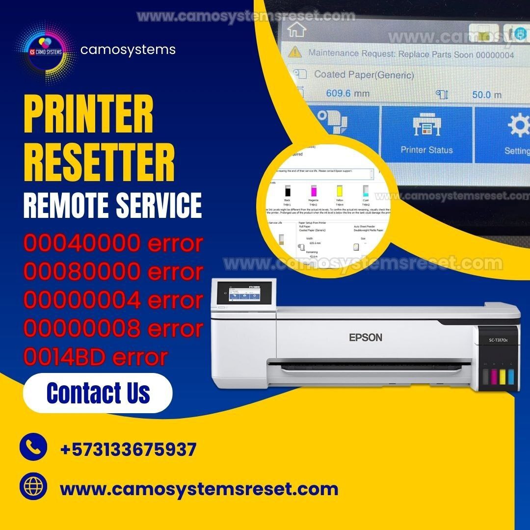 Download Epson plotter Resetter Service Program Service Support Tool Reset