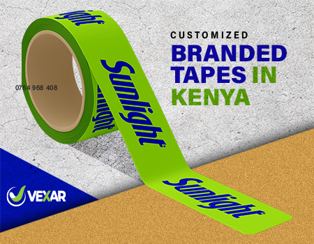 Branded Tapes Printed with your Logo in Kenya