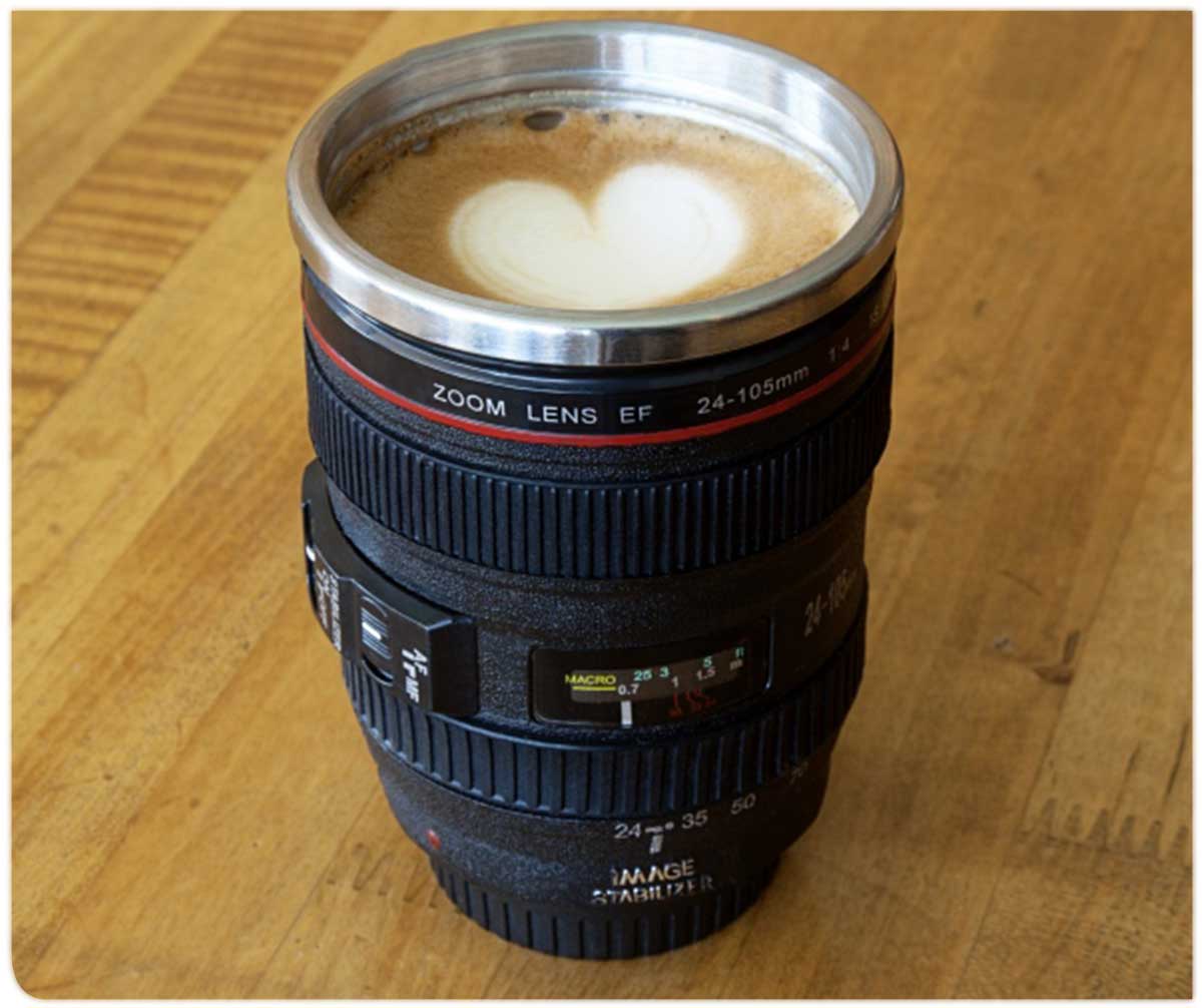 Stylishly unique Lens Mugs