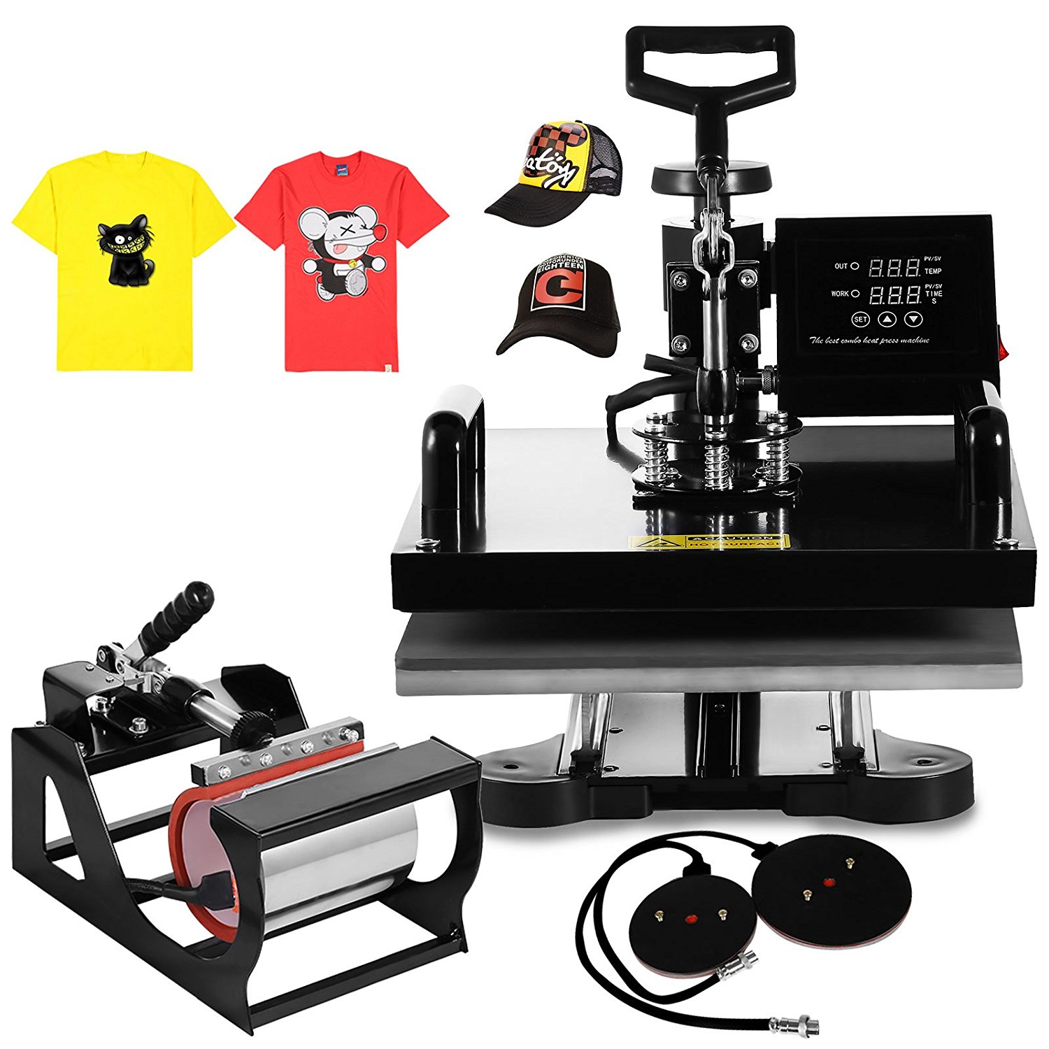 5 in 1 Heat Press Machines available in Nairobi