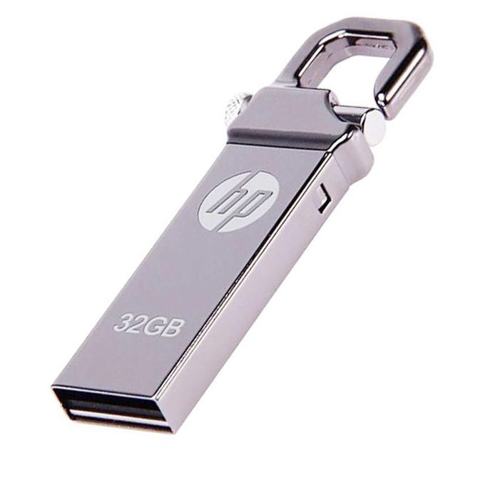 USB Flash Drive - 32GB - Metallic Silver