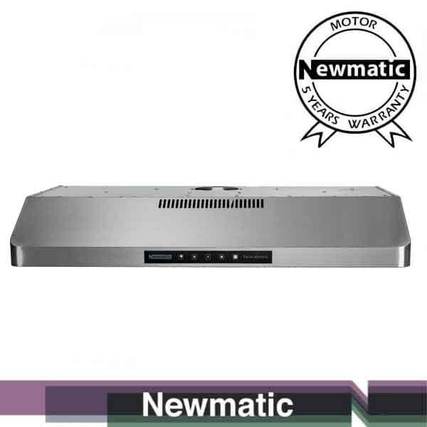Newmatic H18.9X2 Undermount Chimney Slim Hood