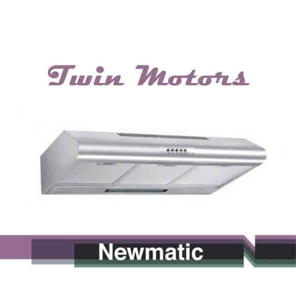 Newmatic H17.6X2 Undermount Chimney Slim Hood