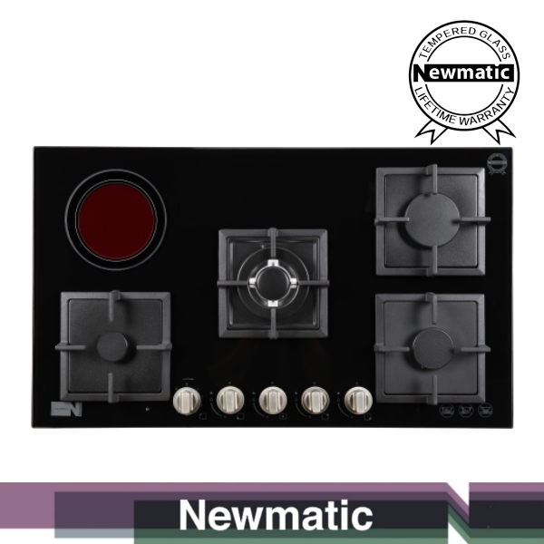 Newmatic PM941VSTGB Built in Cooker Hob