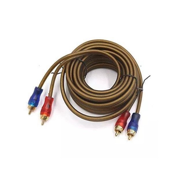 2_Male to 2_Male RCA high quality Audio Stereo Cable {made in Kenya}