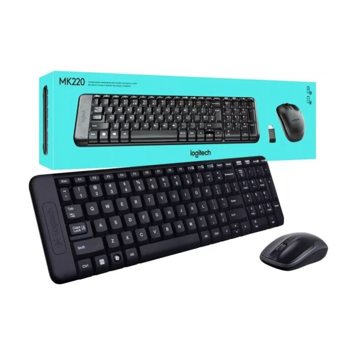 Logitech MK220 Wireless keyboard and mouse Combo