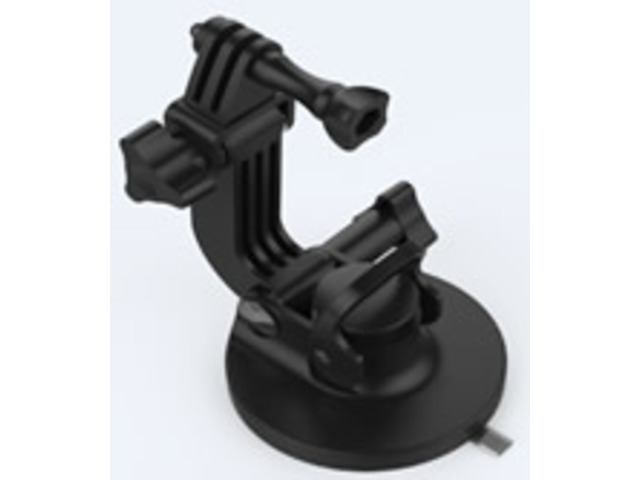 Vehicle mounted suction cup