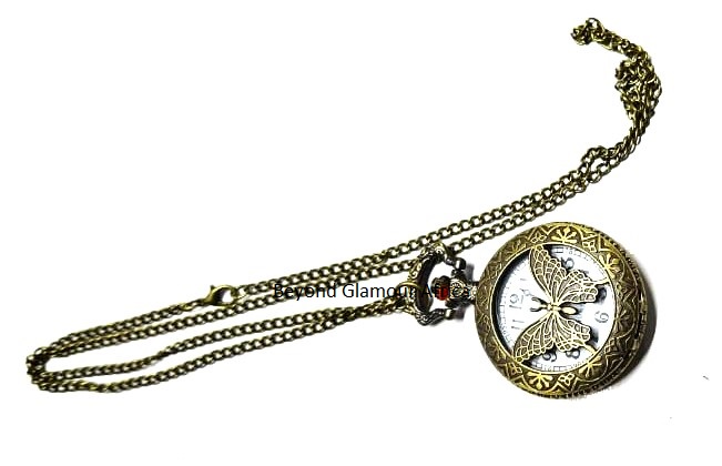 exquisite brass vintage pocket