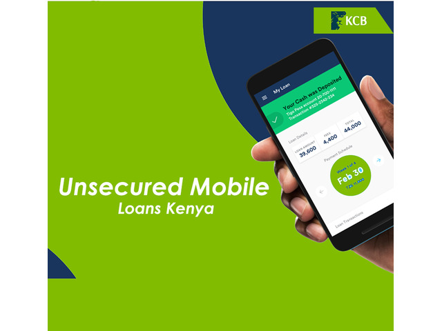 Get Quick and Fast Unsecured Mobile Loans | Contact KCB Bank