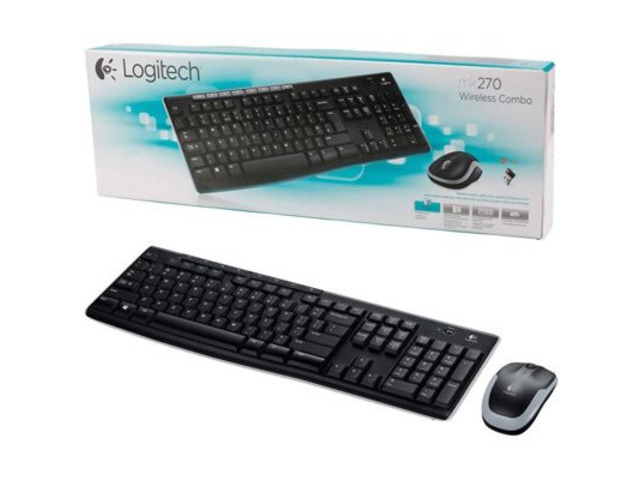 Logitech MK270 Multimedia Wireless keyboard and mouse Combo