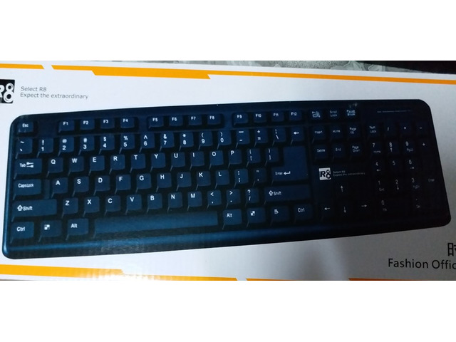 Standard USB Fashion Office Waterproof keyboard 801