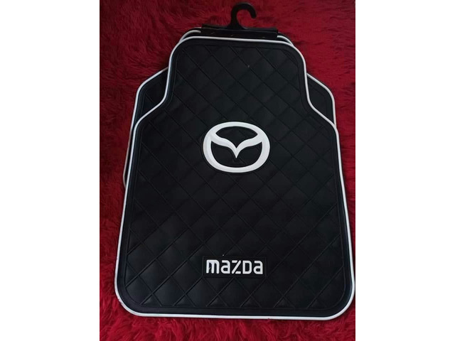 Branded Heavy Duty Full Rubber Car Floor Mats (5pcs Set)