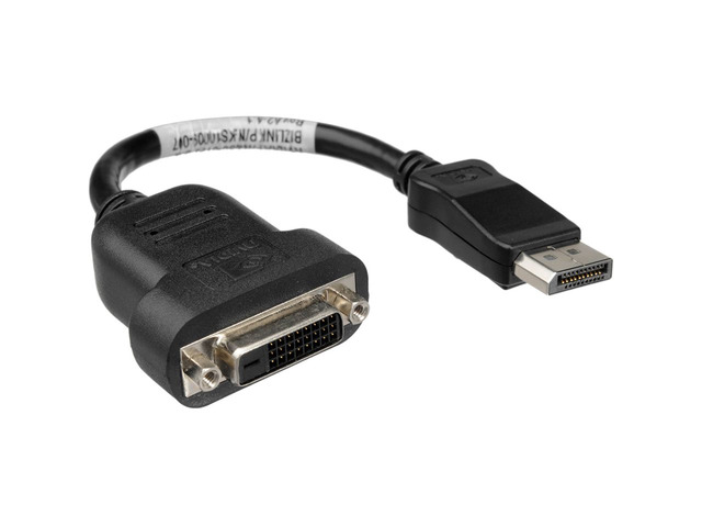 DisplayPort Male to Female DVI-I adapter cable