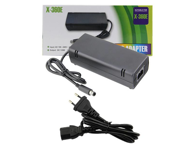 XBOX 360 E 1 pin 240V AC adapter