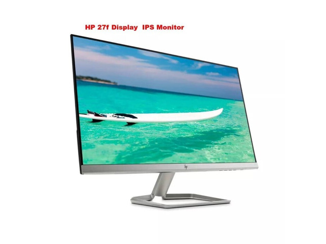 HP 27f Display Ultraslim Full-HD IPS 27 inch Monitor