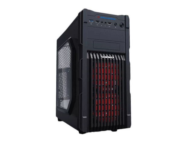 Gamemax GM-ONE RED Gaming Mid Tower Computer Casing