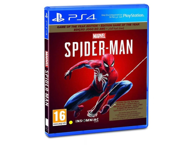 SPIDERMAN GAME OF THE YEAR EDITION PS4 GAME