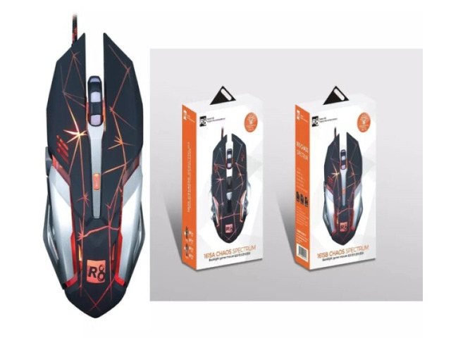 Backlit USB 6 button Gaming Mouse 615