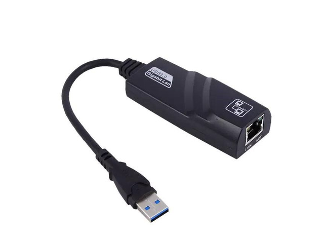 USB 3.0 to 10_100_1000 Gigabit Ethernet RJ45 LAN Network Adapter for Computer