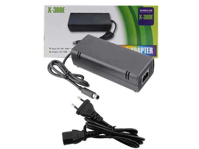XBOX 360 E 1 pin 240V AC adapter