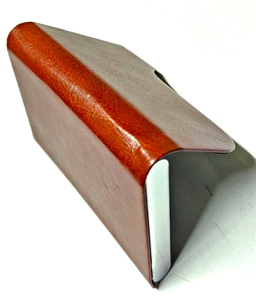 dark brown classy card holder, an epitome of sophistication and functionality
