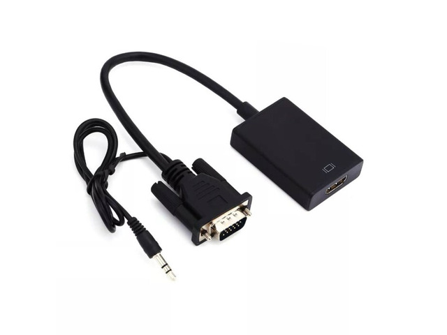 VGA to HDMI converter Adapter Cable, with Audio