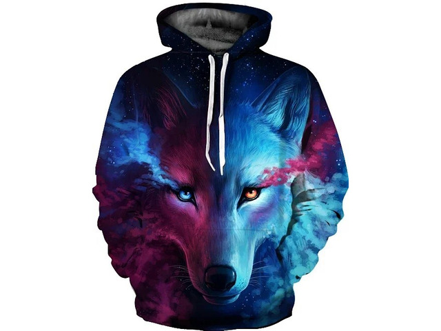 Female and male hoodies