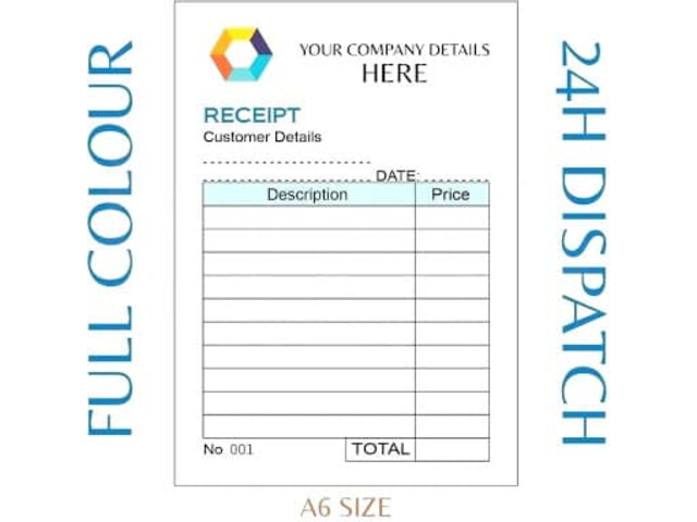 Receipt Books /Invoice Books /Delivery Books Printing