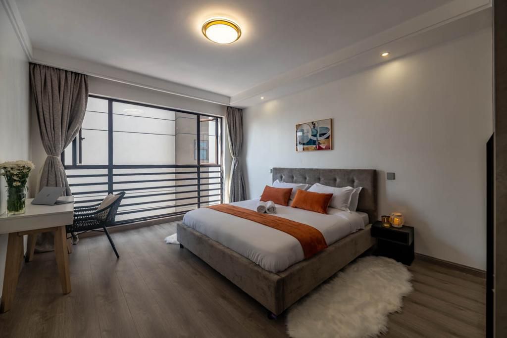 2 bedroom furnished apartment to let 270k p.m riverside