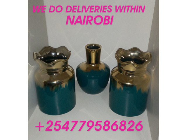 Unique candle holders and vases Nairobi +254779586826