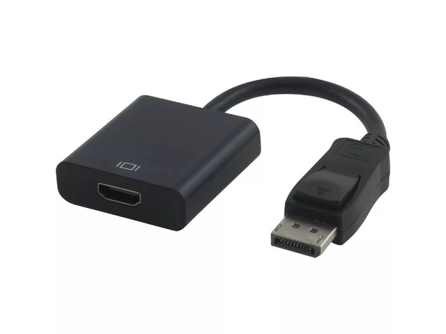 DisplayPort Male to Female HDMI adapter