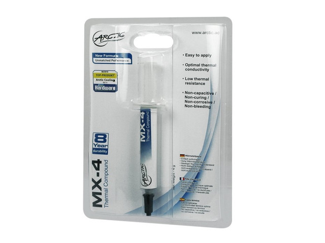 ARCTIC MX-4 Thermal Compound Paste Carbon Based High Performance 4 Grams to apply CPU and VGA