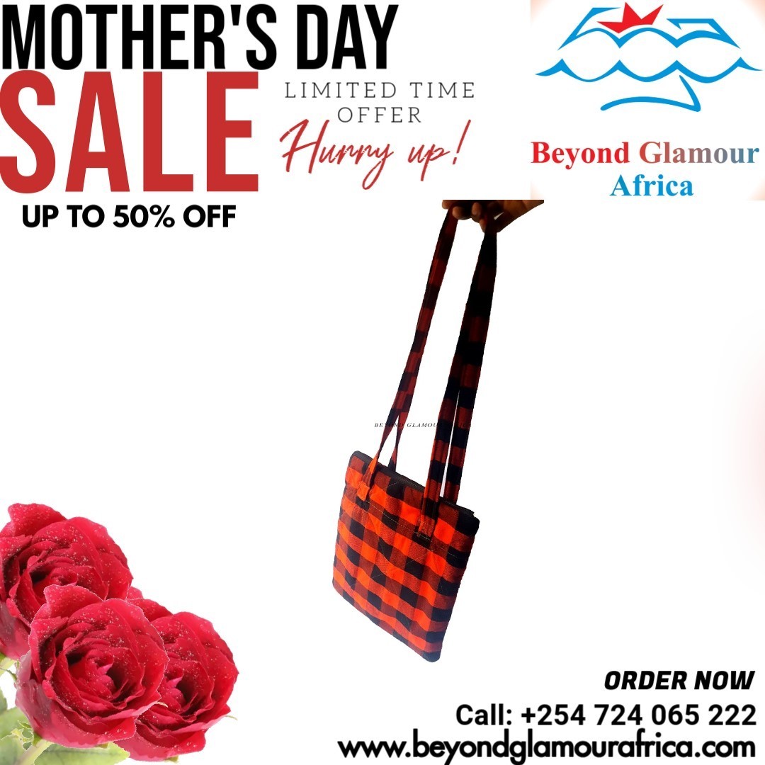 Ladies red and black sling bag very fashionable to have