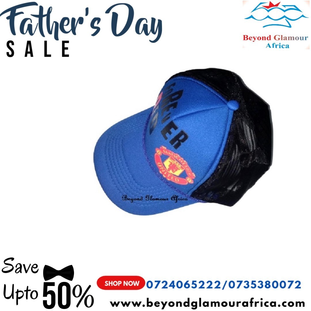 Men's blue Manchester United meshcap