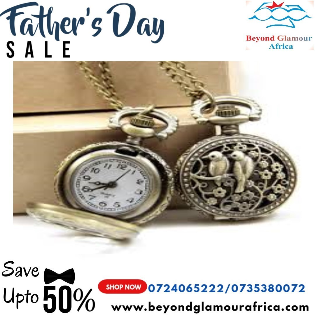 A dolphin vintage pocket watch very fashionable to have