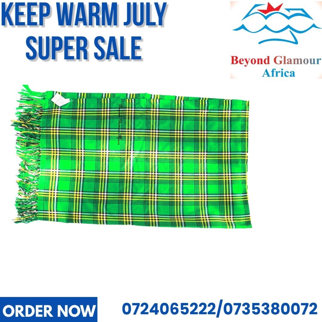 Ladies green shawl very fashionable and durable to have