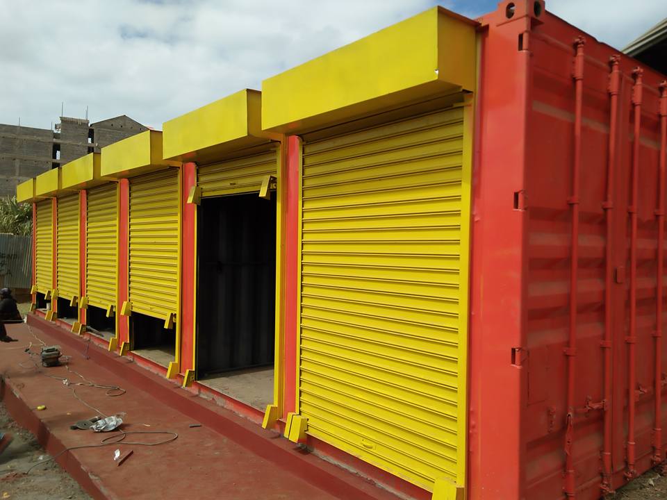 40ft High cube container shops